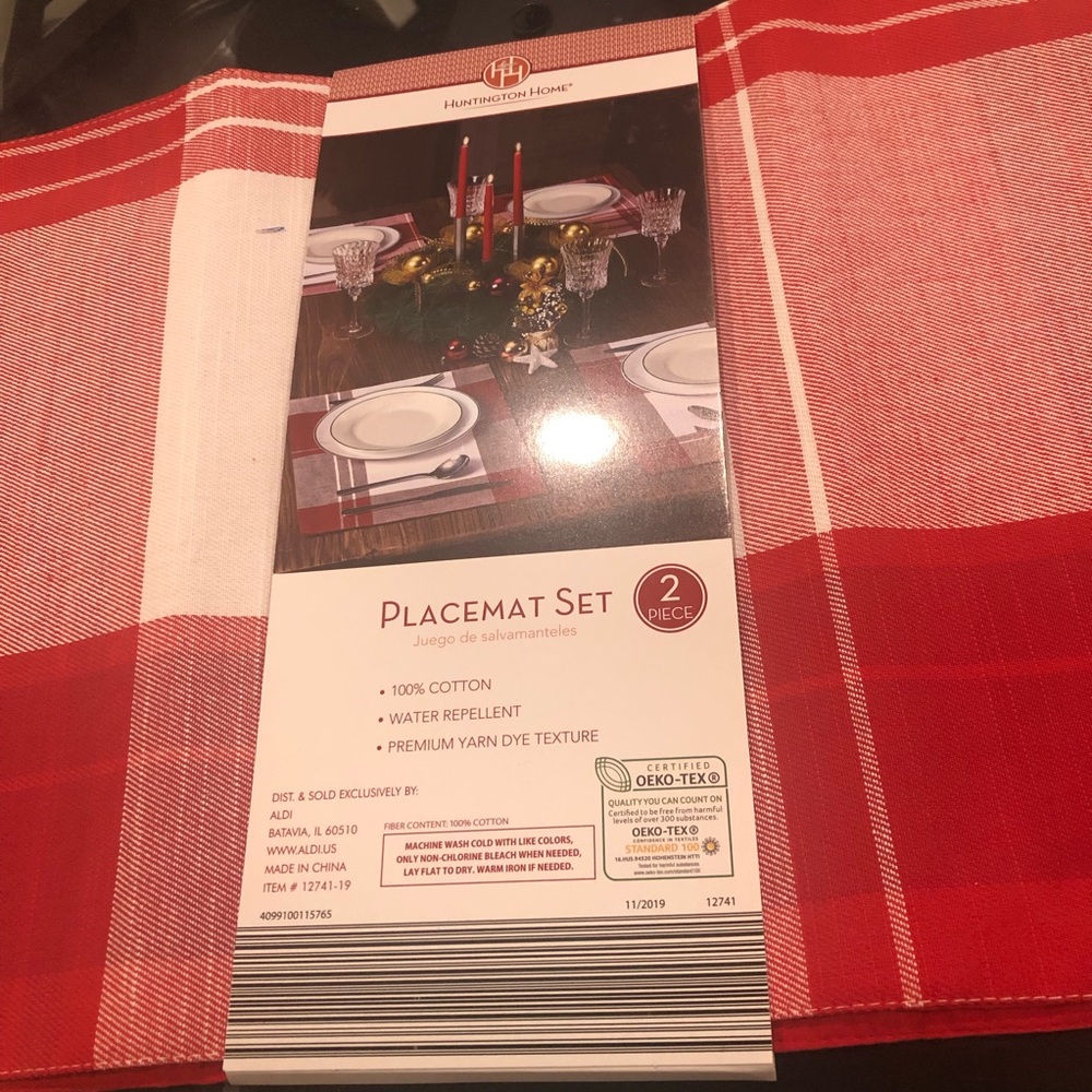 🆕 2 Piece Placemat Set